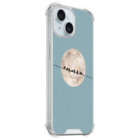 Leuke Telefoonhoesjes iPhone 15 shockproof case - Moon birds