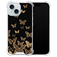 Leuke Telefoonhoesjes iPhone 15 shockproof case - Vlinders