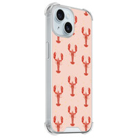 Leuke Telefoonhoesjes iPhone 15 shockproof case - Lobster