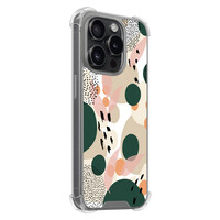 Leuke Telefoonhoesjes iPhone 15 Pro shockproof case - Abstract painted