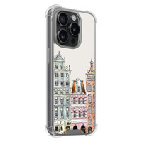 Leuke Telefoonhoesjes iPhone 15 Pro shockproof case - Grachtenpandjes