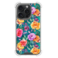 Leuke Telefoonhoesjes iPhone 15 Pro shockproof case - Rozen