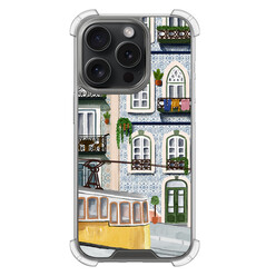 Leuke Telefoonhoesjes iPhone 15 Pro shockproof case - Lissabon