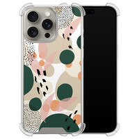 Leuke Telefoonhoesjes iPhone 15 Pro Max shockproof case - Abstract painted