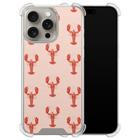 Leuke Telefoonhoesjes iPhone 15 Pro Max shockproof case - Lobster