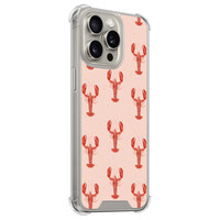 Leuke Telefoonhoesjes iPhone 15 Pro Max shockproof case - Lobster