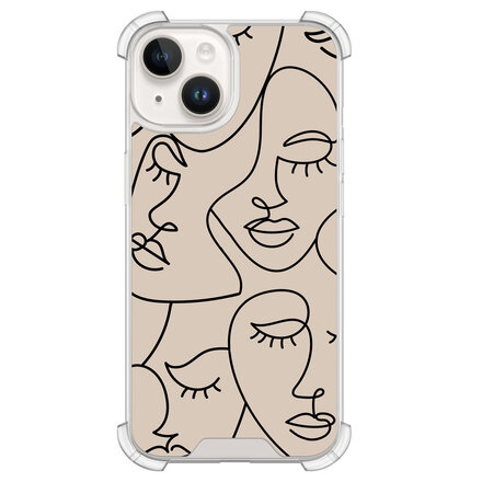 Abstract faces