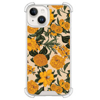 Leuke Telefoonhoesjes iPhone 14 shockproof case - Retro flowers