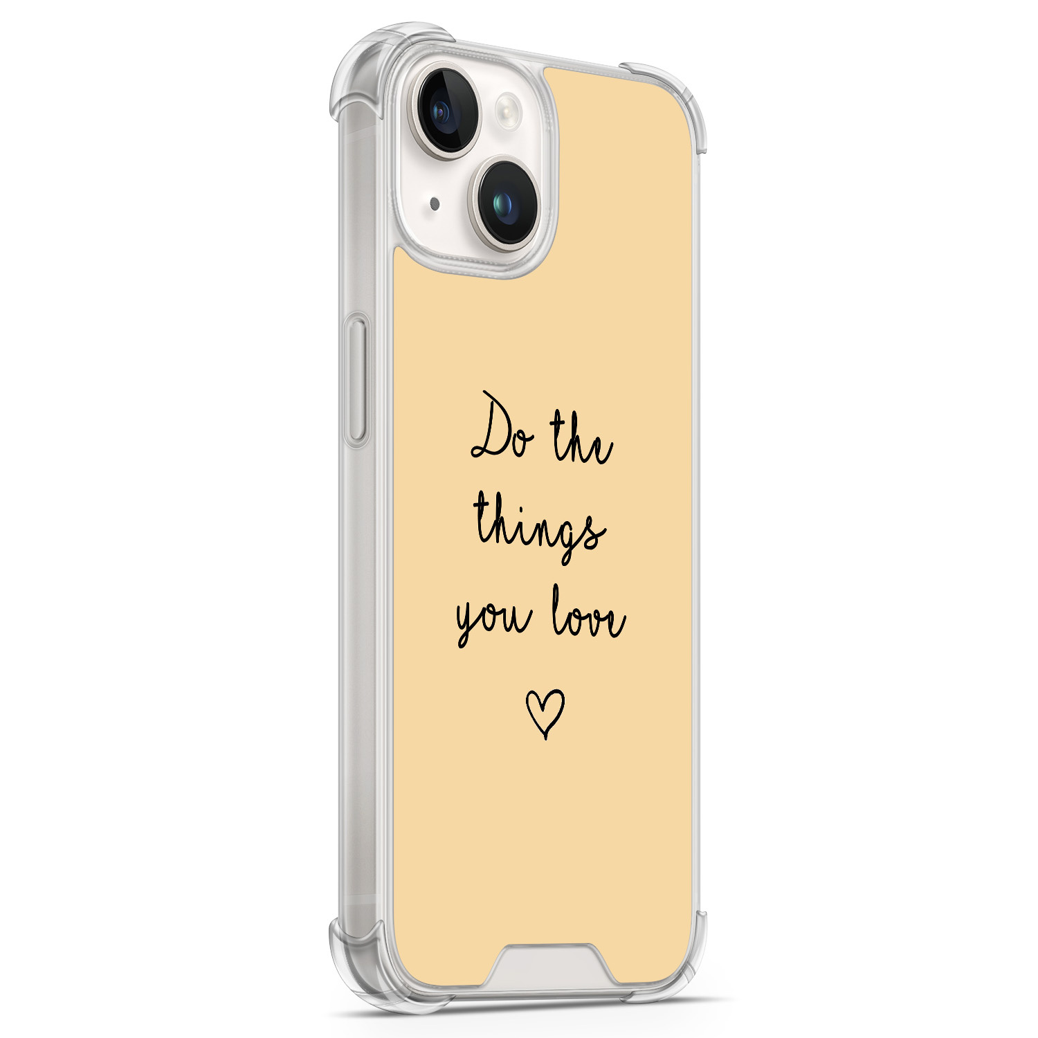 Leuke Telefoonhoesjes iPhone 14 shockproof case - Do the things with love