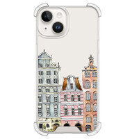 Leuke Telefoonhoesjes iPhone 14 shockproof case - Grachtenpandjes