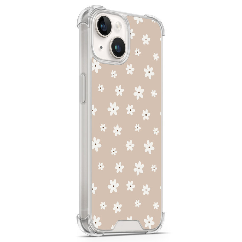 Leuke Telefoonhoesjes iPhone 14 shockproof case - Cute flowers