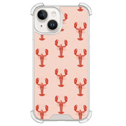 Leuke Telefoonhoesjes iPhone 14 shockproof case - Lobster