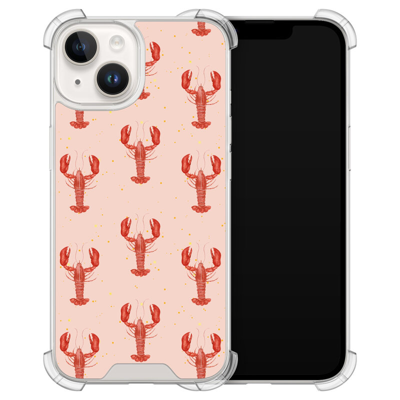 Leuke Telefoonhoesjes iPhone 14 shockproof case - Lobster