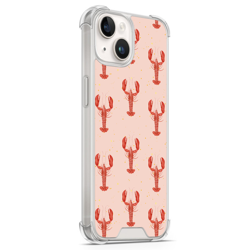 Leuke Telefoonhoesjes iPhone 14 shockproof case - Lobster