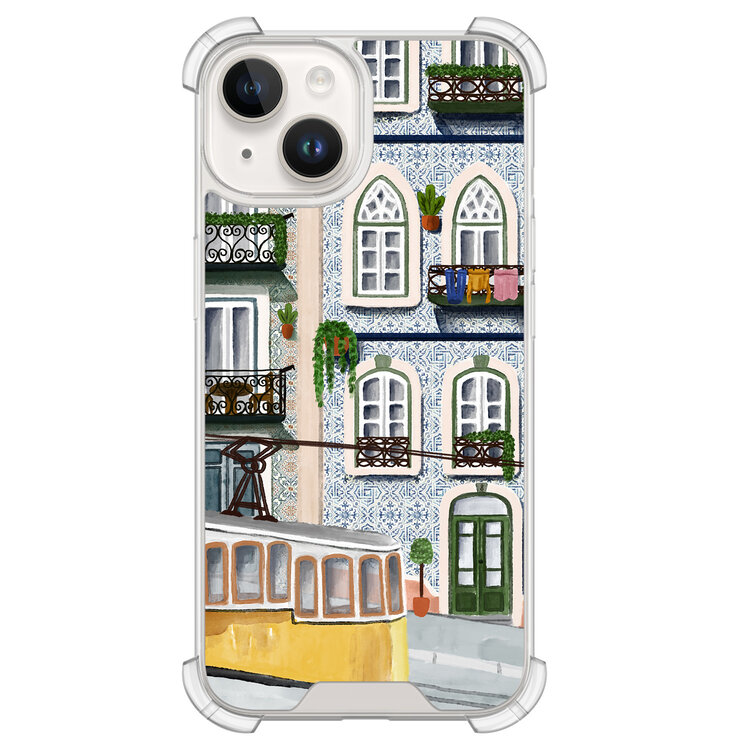 Leuke Telefoonhoesjes iPhone 14 shockproof case - Lissabon