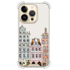 Leuke Telefoonhoesjes iPhone 14 Pro shockproof case - Grachtenpandjes