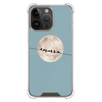 Leuke Telefoonhoesjes iPhone 14 Pro Max shockproof case - Moon birds