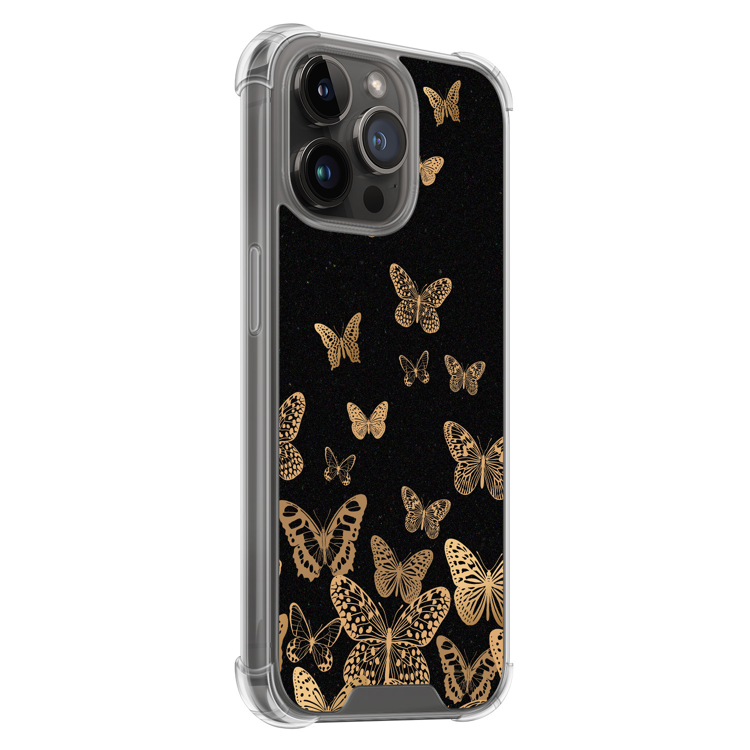 Leuke Telefoonhoesjes iPhone 14 Pro Max shockproof case - Vlinders