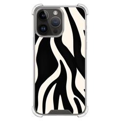 Leuke Telefoonhoesjes iPhone 14 Pro Max shockproof case - Zebra