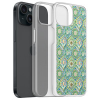 Leuke Telefoonhoesjes iPhone 15 hybride hoesje - Bohemian vibes