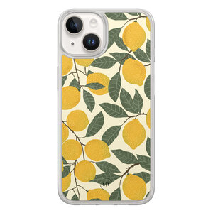 Leuke Telefoonhoesjes iPhone 14 hybride hoesje - Citroenen