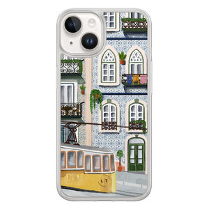 Leuke Telefoonhoesjes iPhone 14 hybride hoesje - Lissabon