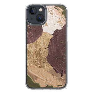 Leuke Telefoonhoesjes iPhone 13 hybride hoesje - Abstract art