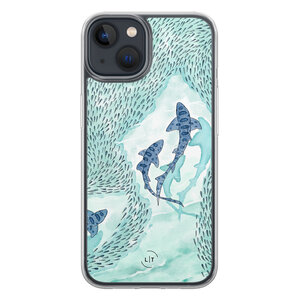 Leuke Telefoonhoesjes iPhone 13 hybride hoesje - Baby shark