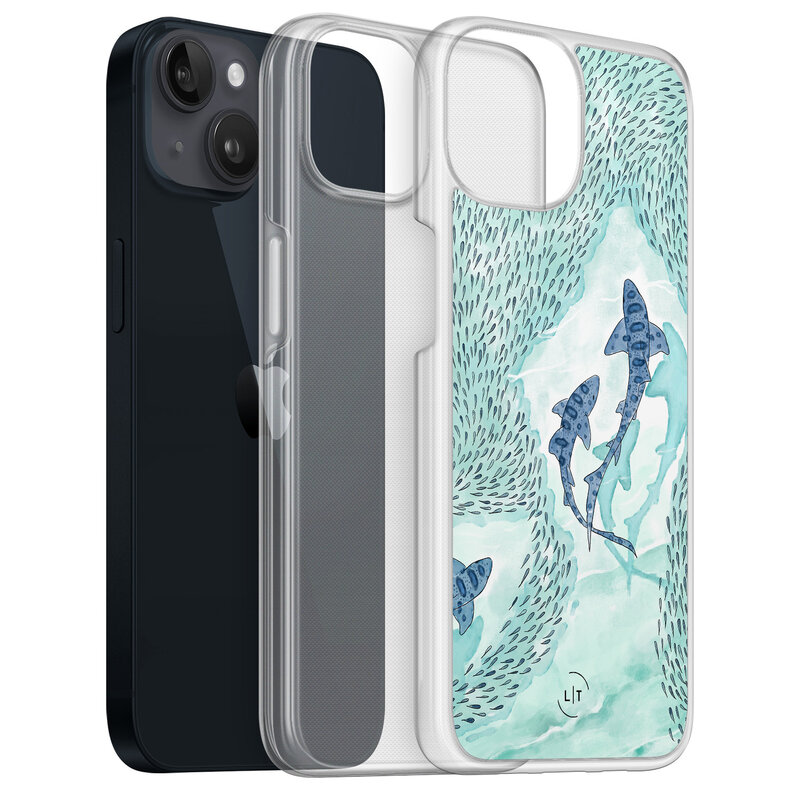 Leuke Telefoonhoesjes iPhone 13 hybride hoesje - Baby shark
