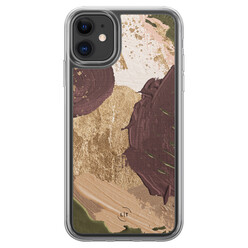 Leuke Telefoonhoesjes iPhone 11 hybride hoesje - Abstract art