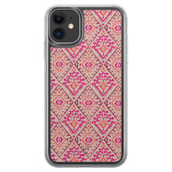 Leuke Telefoonhoesjes iPhone 11 hybride hoesje - Ibiza art deco