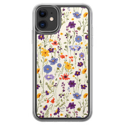 Leuke Telefoonhoesjes iPhone 11 hybride hoesje - Wildflowers
