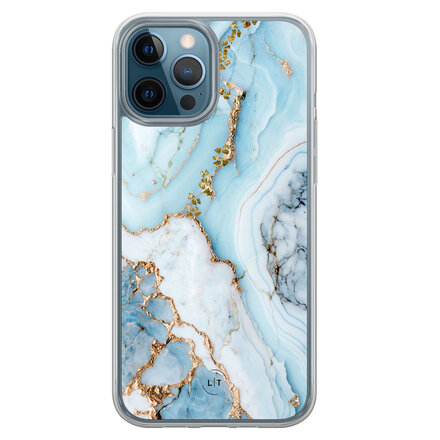 Marmer babyblauw