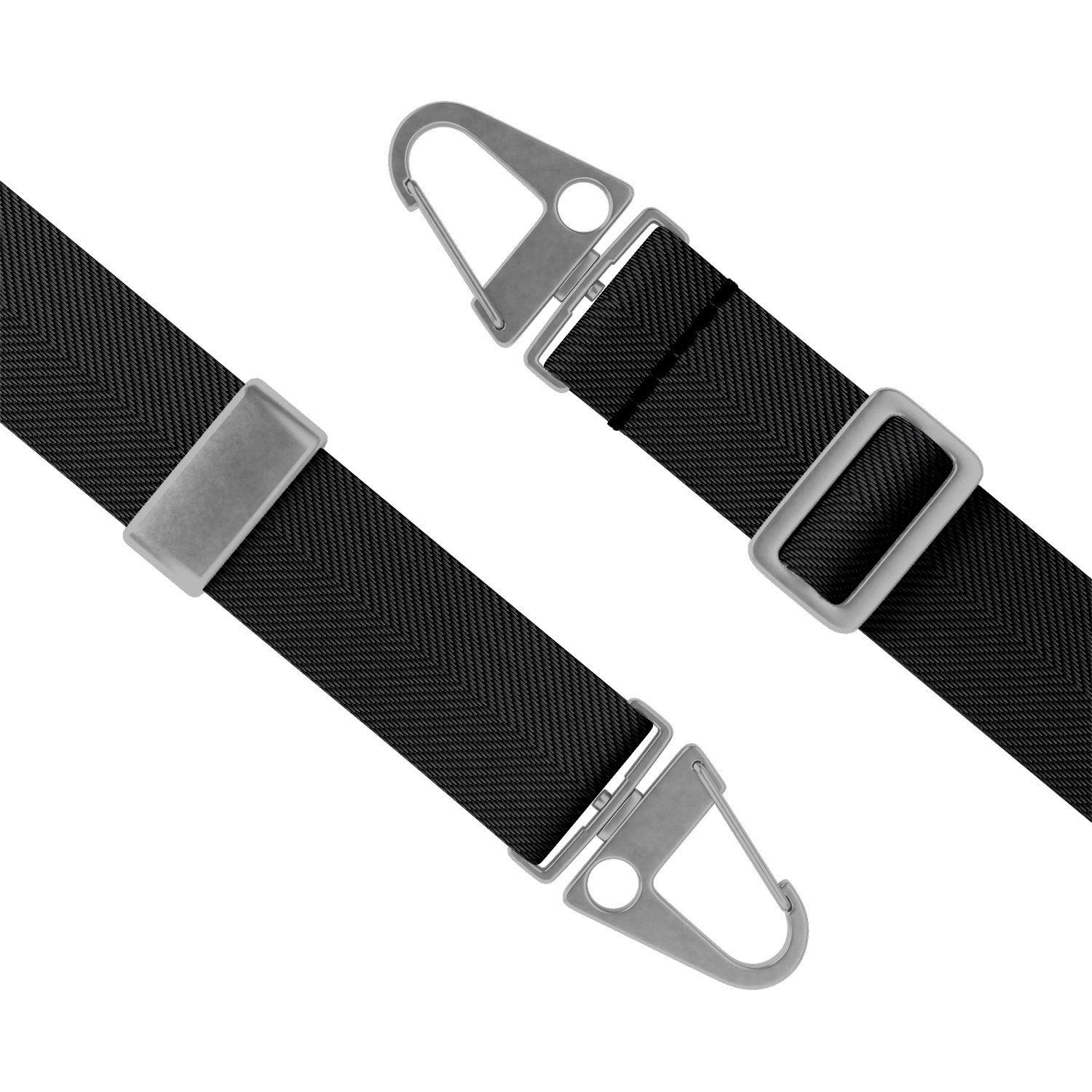 Leuke Telefoonhoesjes iPhone 15 Pro hoesje met zwart koord - Giraffe