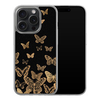 Leuke Telefoonhoesjes iPhone 15 Pro hybride hoesje - Vlinders