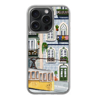 Leuke Telefoonhoesjes iPhone 15 Pro hybride hoesje - Lissabon