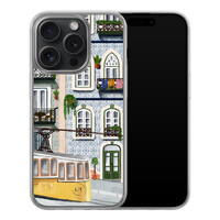 Leuke Telefoonhoesjes iPhone 15 Pro hybride hoesje - Lissabon