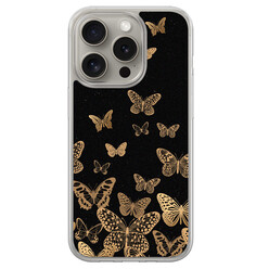 Leuke Telefoonhoesjes iPhone 15 Pro Max hybride hoesje - Vlinders