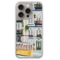 Leuke Telefoonhoesjes iPhone 15 Pro Max hybride hoesje - Lissabon