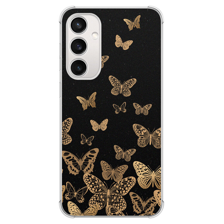 Leuke Telefoonhoesjes Samsung Galaxy S23 FE shockproof case - Vlinders