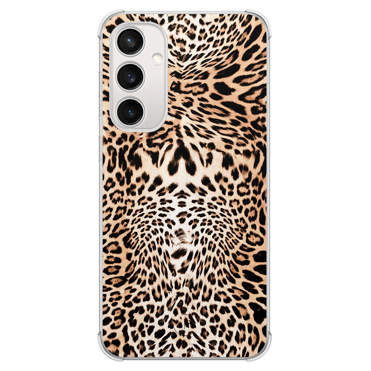 Leuke Telefoonhoesjes Samsung Galaxy S23 FE shockproof case - Luipaardprint