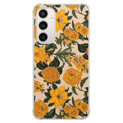 Leuke Telefoonhoesjes Samsung Galaxy S23 FE shockproof case - Retro flowers