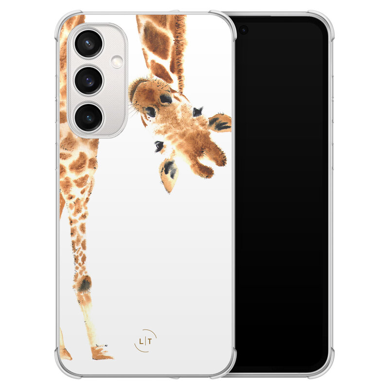 Leuke Telefoonhoesjes Samsung Galaxy S23 FE shockproof case - Giraffe