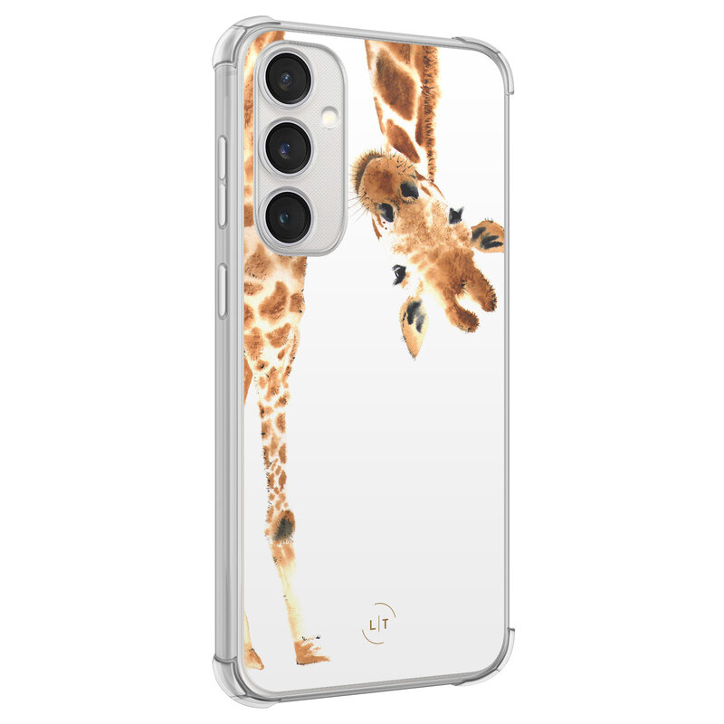 Leuke Telefoonhoesjes Samsung Galaxy S23 FE shockproof case - Giraffe