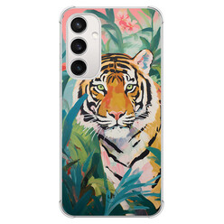 Leuke Telefoonhoesjes Samsung Galaxy S23 FE shockproof case - Tijger in de jungle