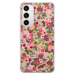 Leuke Telefoonhoesjes Samsung Galaxy S23 FE shockproof case - Floral garden