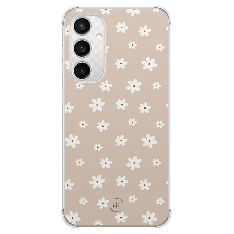 Leuke Telefoonhoesjes Samsung Galaxy S23 FE shockproof case - Cute flowers