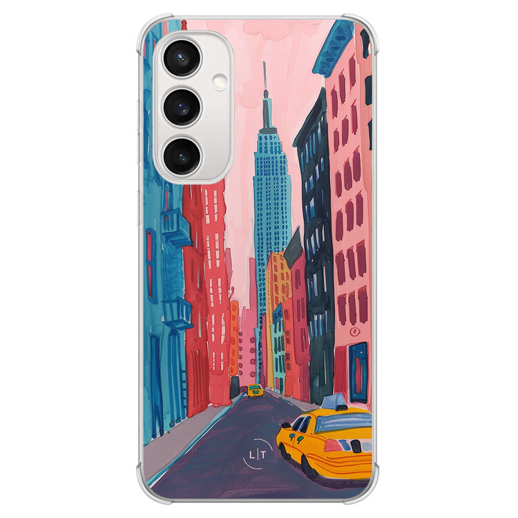 Leuke Telefoonhoesjes Samsung Galaxy S23 FE shockproof case - New York City