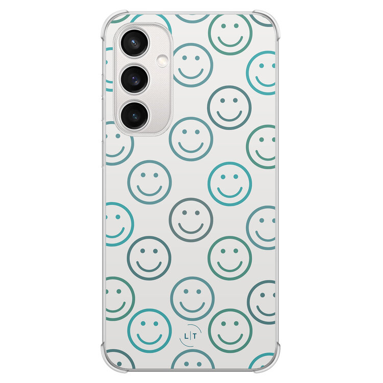 Leuke Telefoonhoesjes Samsung Galaxy S23 FE shockproof case - Happy faces