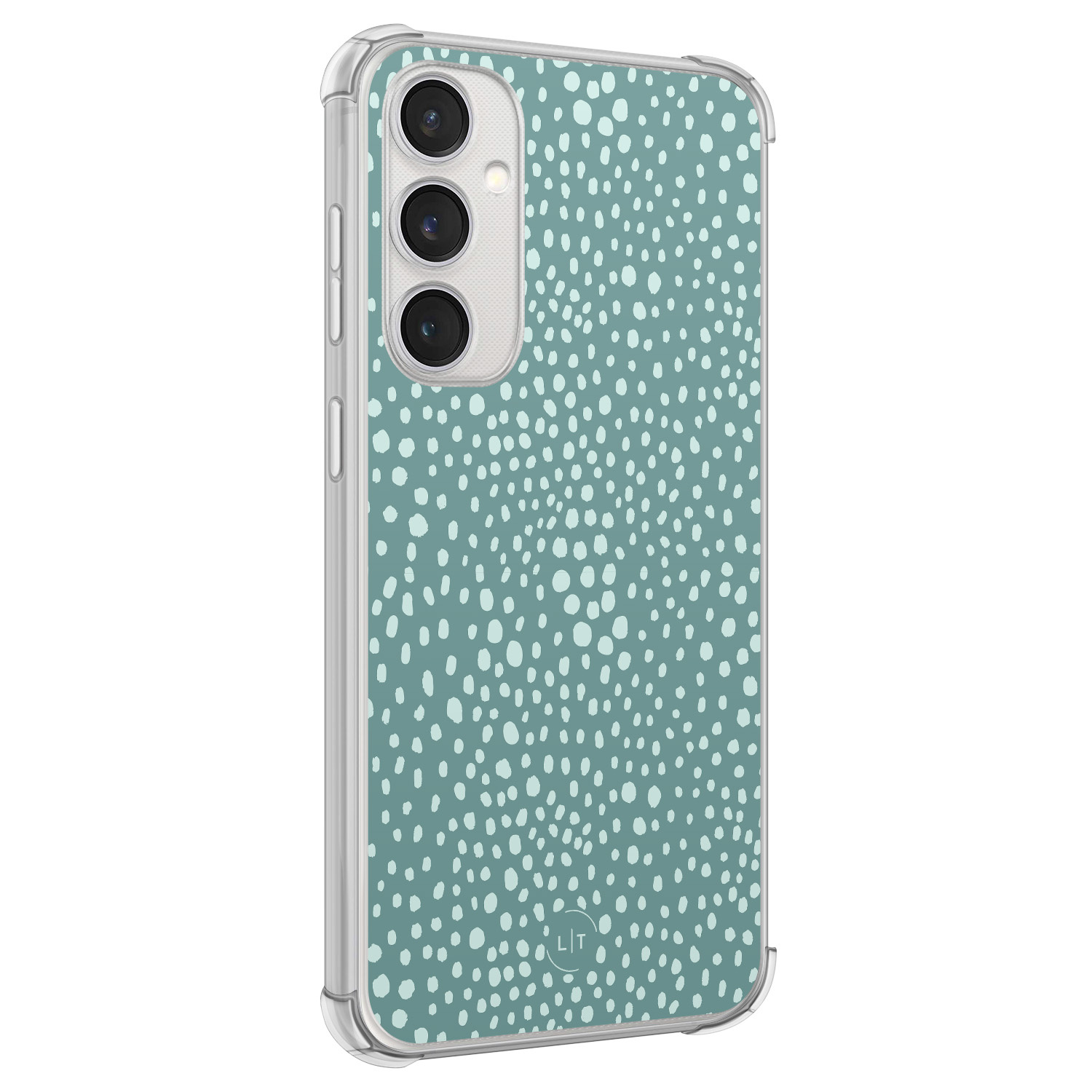 Leuke Telefoonhoesjes Samsung Galaxy S23 FE shockproof case - Blue dots